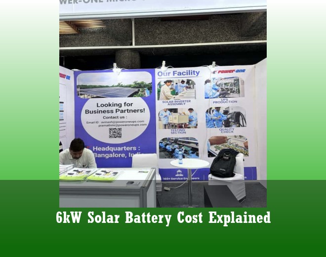 6kW Solar Battery Cost Explained